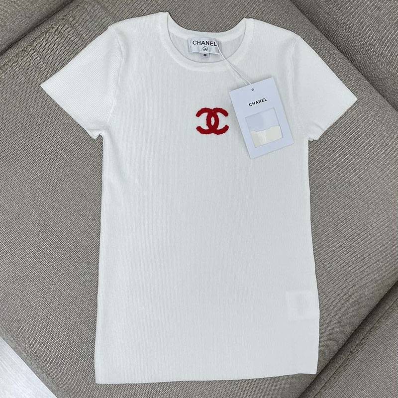 21AW新作シャネル トップス ロゴTシャツ スーパーコピー shh33244